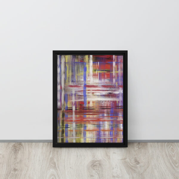 "Controlled Perception" Print in Framed Canvas - Image 3