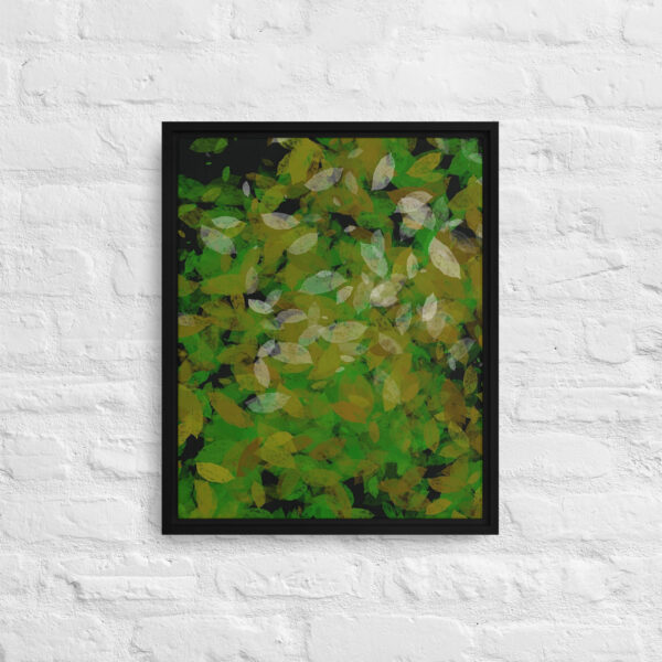 "Evergreen" Print in Framed Canvas