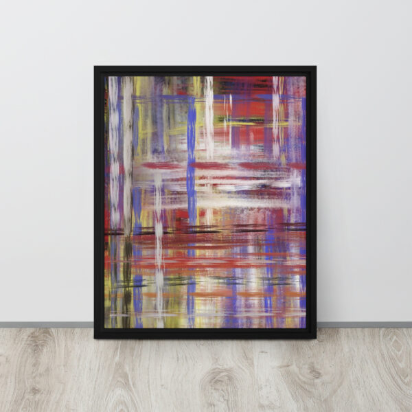 "Controlled Perception" Print in Framed Canvas - Image 4