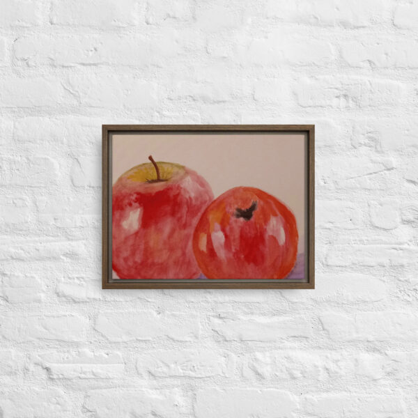 "Apples" Print in Framed Canvas - Image 6