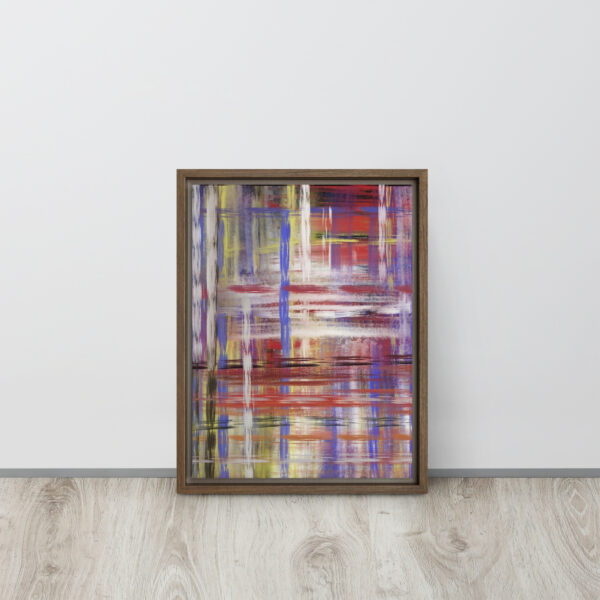 "Controlled Perception" Print in Framed Canvas - Image 6