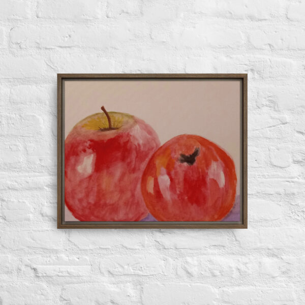 "Apples" Print in Framed Canvas - Image 7