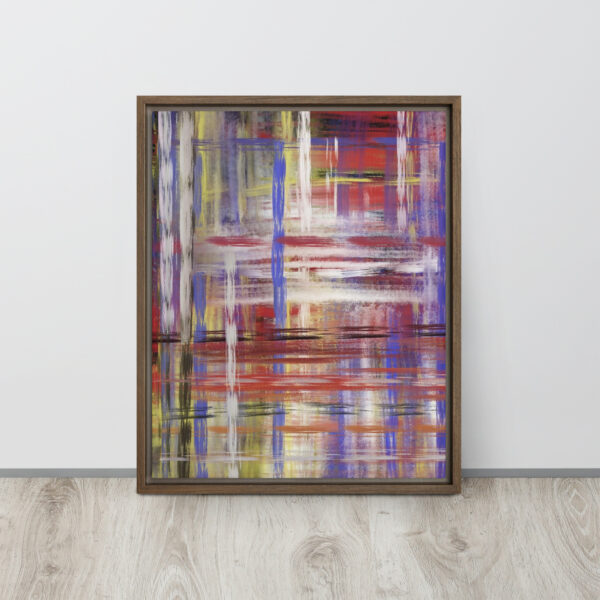 "Controlled Perception" Print in Framed Canvas - Image 7
