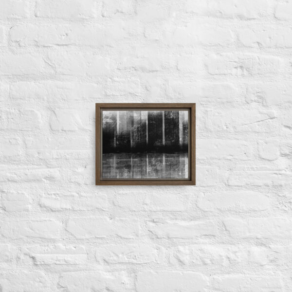 "City Life" Print in Framed Canvas - Image 4