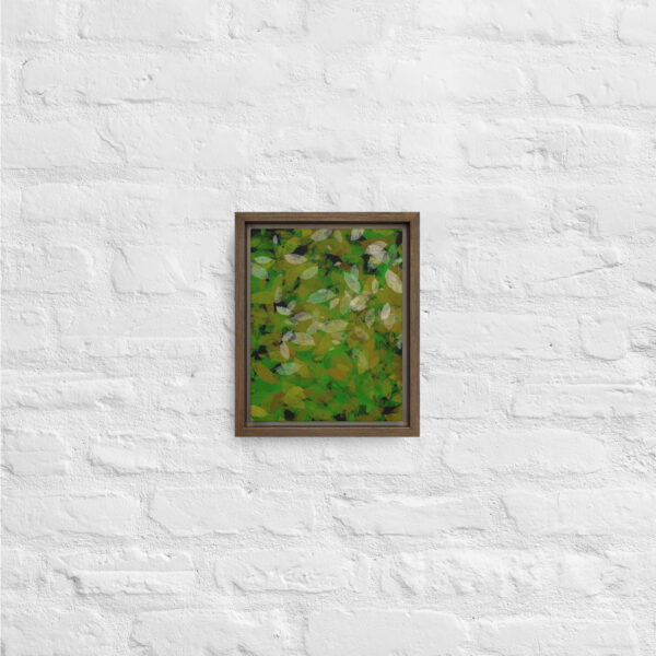 "Evergreen" Print in Framed Canvas - Image 4