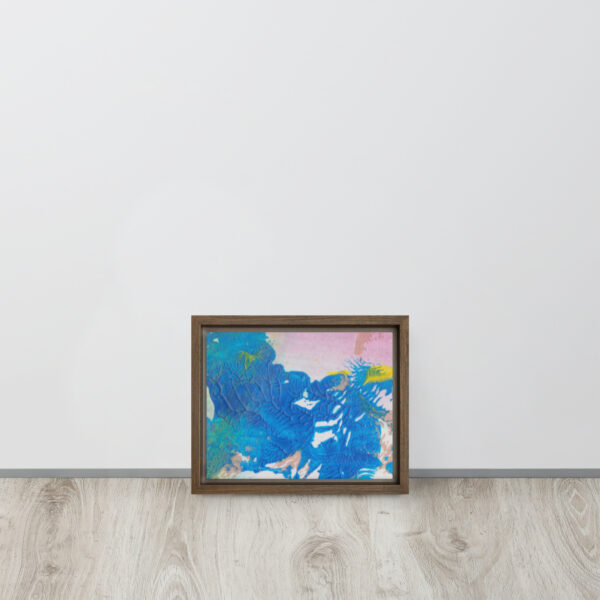 "The Mountains" Print in Framed Canvas - Image 5
