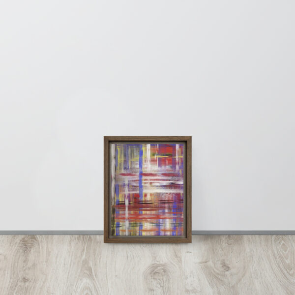 "Controlled Perception" Print in Framed Canvas - Image 5