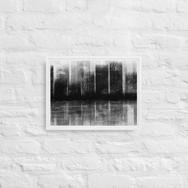 "City Life" Print in Framed Canvas - Image 8