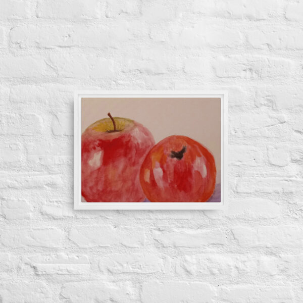 "Apples" Print in Framed Canvas - Image 9