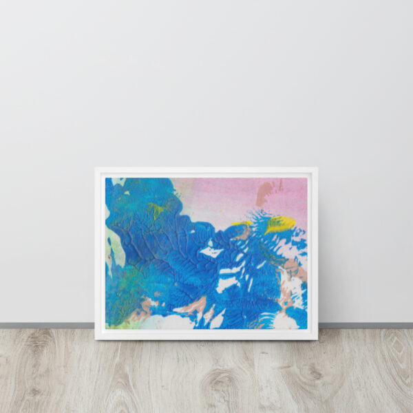 "The Mountains" Print in Framed Canvas - Image 9