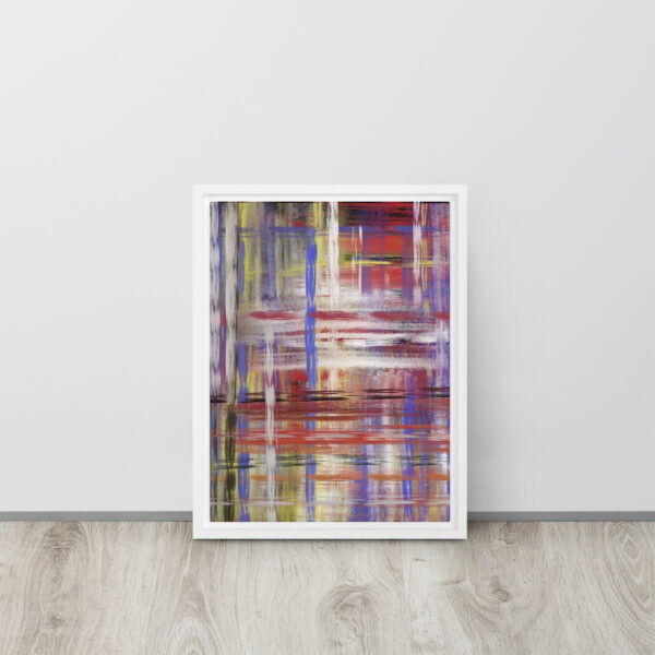 "Controlled Perception" Print in Framed Canvas - Image 9