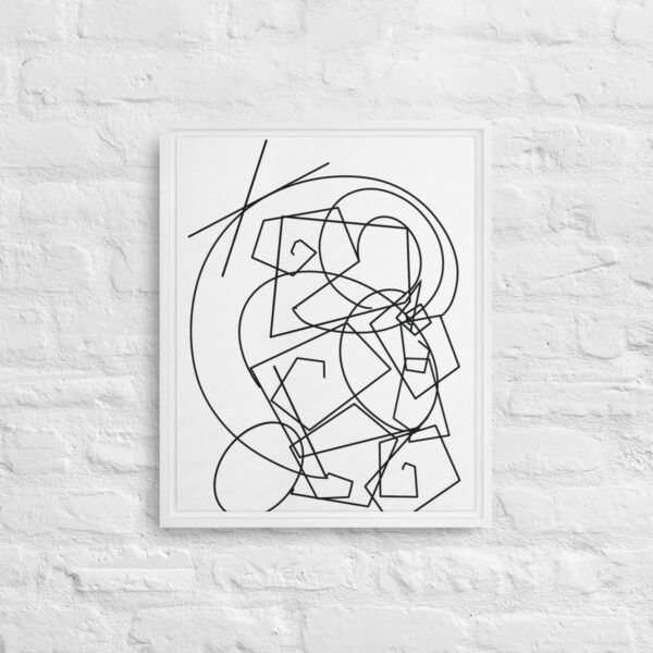 "Happiness" Print in Framed Canvas - Image 9