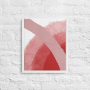 "Breaking All the Rules" Print in Framed Canvas
