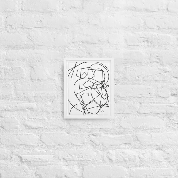 "Happiness" Print in Framed Canvas - Image 7
