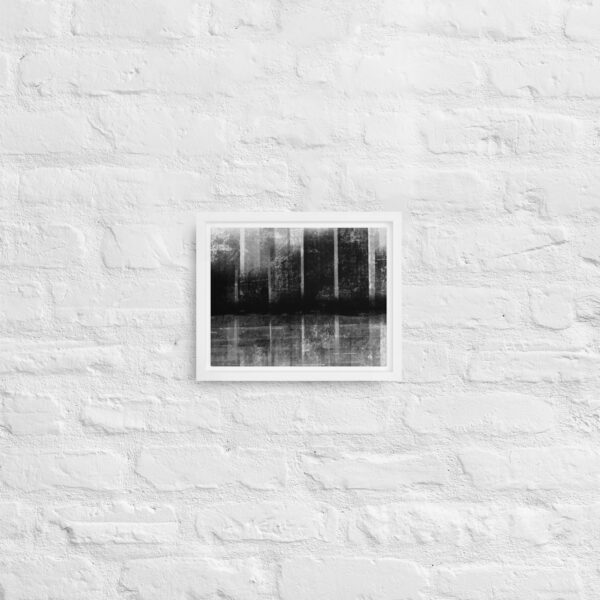 "City Life" Print in Framed Canvas - Image 7