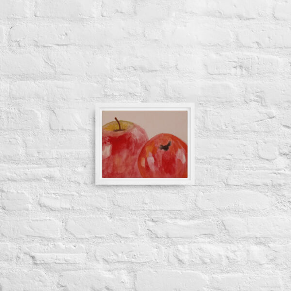 "Apples" Print in Framed Canvas - Image 8