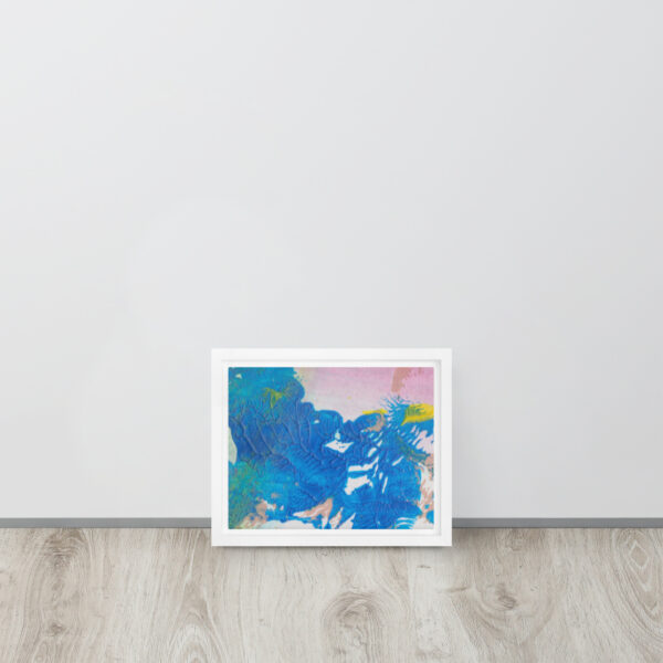 "The Mountains" Print in Framed Canvas - Image 8