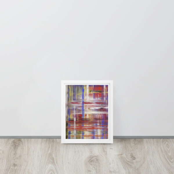 "Controlled Perception" Print in Framed Canvas - Image 8