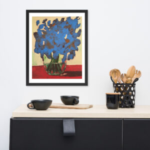 Crimson Afternoon Framed Poster