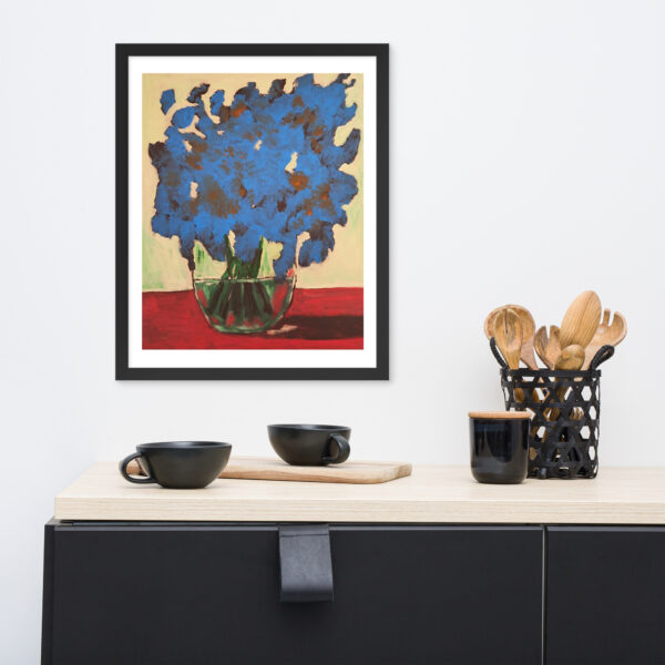 Crimson Afternoon Framed Poster